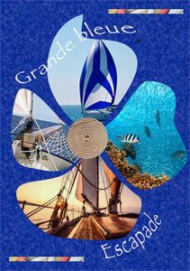 planche ambiance bleu mer océan